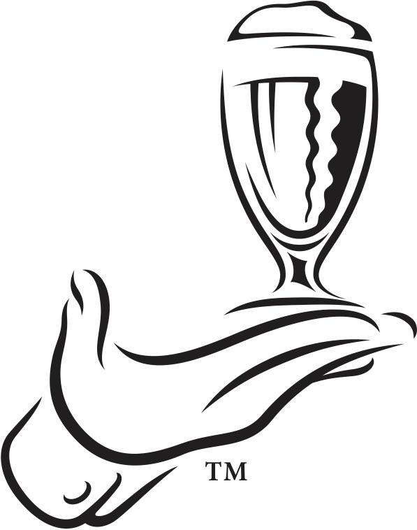 The Cicerone "hand and glass" logo.
