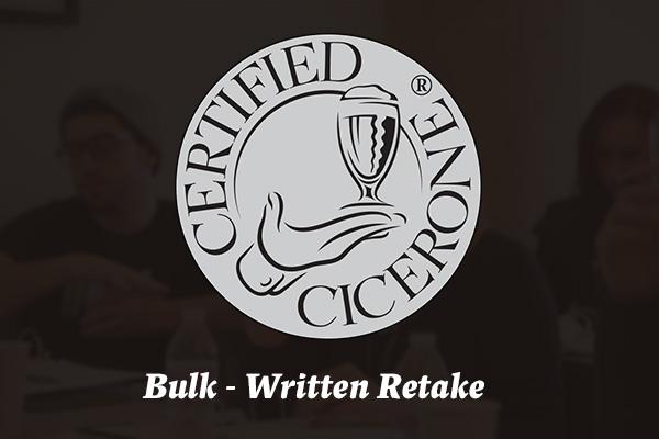 Bulk Certified Cicerone Exam Written Retake Cicerone Certification