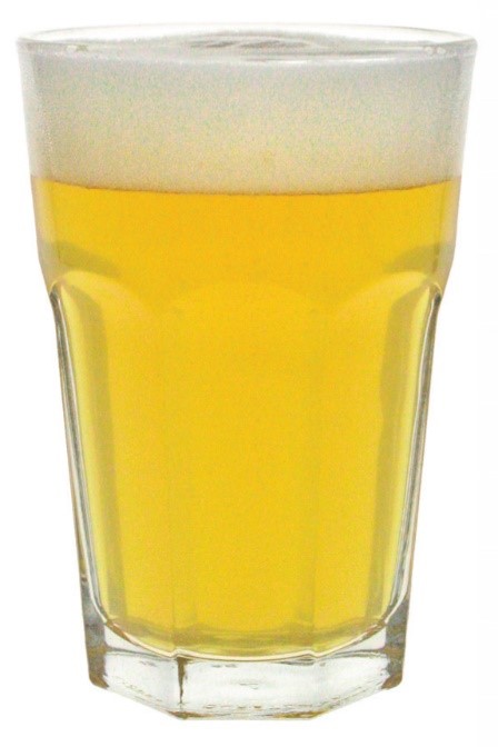 A glass full of witbier